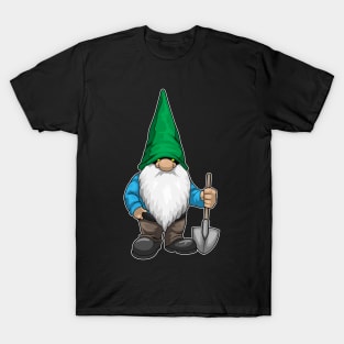 Gnome Halloween Shovel T-Shirt